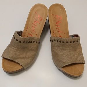 Blowfish sudden canvas mule Sandle